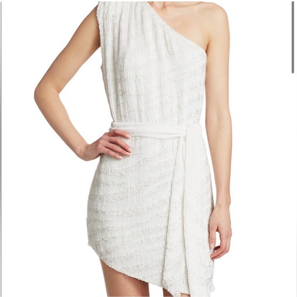 Beautiful white sequin dress!